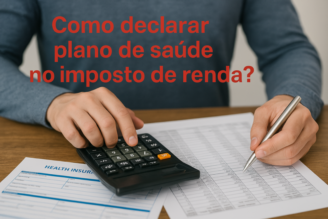 Como declarar plano de saúde no imposto de renda