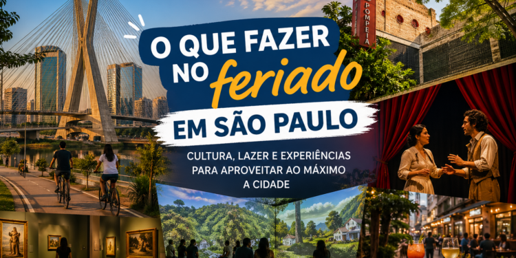 O que fazer no feriado em São Paulo